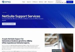 NetSuite Support Services - EPIQ is a trustworthy NetSuite Support Services provider in India. We provide all-inclusive support services to various industry verticals of all sizes. We are widely recognized service providers in India, and our clientele represents a range of industries, including the media, oil and gas, and other sectors.  