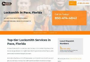 Pop A Lock of Pace, Florida - When you get locked out of your home or car in Pace, FL, Pop-A-Lock has your back. Locksmith Services, Automotive Locksmith, Car Door Unlocking, Computer Chip Keys Programmed, Emergency Lock Outs. Working hours: 7AM - 11PM Everyday; Address: 1720 W Fairfield Dr Ste 517, Pensacola, FL 32501