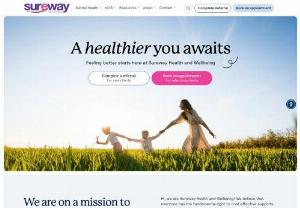 Sureway Health and Wellbeing - Hi, we are Sureway Health and Wellbeing! We believe that everyone has the fundamental right to cost effective supports that help them feel connected to their community. We deliver psychology and counselling services, as well as NDIS Psychosocial Recovery Coaching and Support Coordination.  Our talented team are empathetic, caring and confidential.