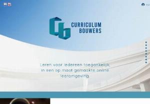 Curriculum Bouwers - From your content, we design a custom-made online learning environment that matches your corporate identity, with the right look and feel.