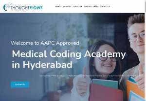 Thought Flows Academy - Thought Flows Academy in Hyderabad is a premier institution offering top-notch medical coding training. As a leading medical coding institute in Hyderabad, we pride ourselves on providing comprehensive courses, ensuring that our students are well-prepared for lucrative careers in medical coding. Our academy stands out as the best medical coding academy near you, offering unparalleled CPC coaching in Hyderabad.  With a focus on quality education, our medical coding course covers...