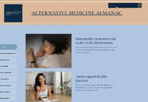 AM almanac - Explore the Healing Power of Alternative Medicine - Our comprehensive guide delves into the diverse realms of alternative medicine, offering valuable insights into practices like acupuncture, chiropractic care, homeopathy, herbal medicine, energy medicine, Reiki, Ayurveda, Chinese medicine, naturopathy, and more. Uncover the secrets of holistic well-being, learn about the benefits, and discover reputable practitioners. Elevate your health journey with evidence-based information on...