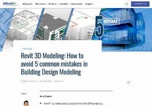 Revit 3D Modeling: Avoid 5 common mistakes in Building Design - Elevate your Revit 3D modeling expertise by mastering the art of avoiding five common mistakes in building design. This comprehensive guide reveals key best practices for creating flawless building designs, significantly enhancing project precision and workflow efficiency. 