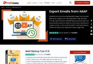 MailsDaddy IMAP Backup tool - If you're searching for the best IMAP Backup tool, look no further than MailsDaddy IMAP Backup software. This remarkable tool provides a reliable and efficient solution for backing up your IMAP emails. It supports various IMAP-supported email clients such as Thunderbird, Gmail, Yahoo, Yandex, Zoho Mail, Hotmail, and many others. With MailsDaddy IMAP Backup, you can easily extract IMAP emails and export them to multiple formats, including PST, MSG, HTML, MBOX, MHTML, RTF, EML,...