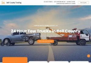 Bell County Towing - Bell County Towing is a towing and roadside assistance provider serving the Bell County area in Texas. We offer 24 hour towing services in all major cities in the county including Kileen TX,