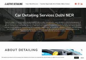 Car Detailing Services Delhi NCR - If you are in Delhi NCR and looking for a top-notch car detailing service, then you are in luck! Our car detailing service near Delhi NCR is dedicated to providing the highest level of care and attention to your vehicle. Whether you own a luxury car, a sedan, or an SUV, our team of skilled technicians will ensure that your car looks as good as new.