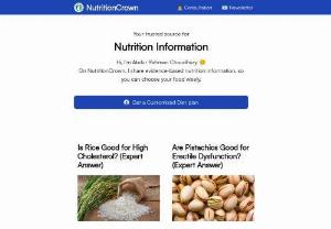 Evidence-based Nutrition Blog - NutritionCrown is a reliable source of evidence-based nutrition information that you can trust. We are dedicated to sharing nutrition knowledge, product recommendations and news to help you eat healthy and manage your disease.