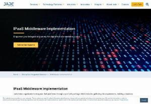 IPaaS Middleware Implementation Services | Jade Global - Jade's Middleware Implementation solution achieves rapid digital transformation and improves customer satisfaction. Know Middleware Integration advantages.