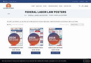 Federal Labor Law Posters - Shop federal applicants, contractor and labor law posters at Best Labor Law Posters that include mandated federal information.