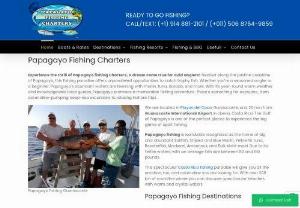 Costa Rica Fishing Charters - Papagayo Fishing Charters offers Costa Rica saltwater fishing of all types and styles, including trips for offshore big game sportfishing for marlin, tuna, and wahoo, and all the popular bluewater species that call the Gulf of Papagayo fishing region home.
