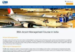 Airport Management Course in India - The Airport Management course in India by ILAM Learning Centre equips students with comprehensive knowledge of aviation operations, security, and logistics. Offering practical insights and industry-relevant skills, the program covers airport infrastructure, regulatory compliance, and passenger services. ILAM's hands-on approach ensures a solid foundation for aspiring professionals in the dynamic aviation sector.