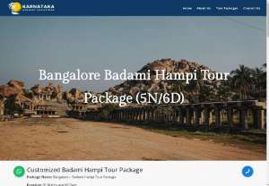 hampi badami tour package - VCreate lasting memories with our unforgettable Hampi badami tour package. Experience the magic of these historic sites with KarnatakaHolidayVacation. Book your journey today