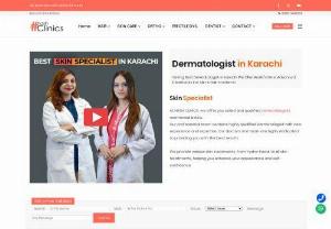 Best Dermatologist in Karachi - Top Skin Specialist - The best Dermatologist/Skin specialist in Karachi are present at Hash Clinics providing guaranteed treatments for all kinds of skin, hair & nail related issues. Our foriegn qualified staff in dermatology, cosmetology & aesthetics gives you the best results.