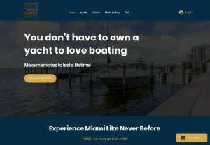 My Luxe Yacht - We dedicate to rent Yachts in Miami area, Biscayne, and port of Miami.All the yacht that we rent is in good shape.Our crew member focus in gave a good customer service and having a nice day out .