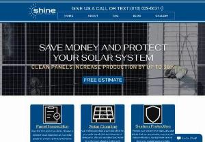 Shine Solar Cleaners - At Shine Solar Cleaners in Los Angeles, we offer professional solar panel cleaning services for both residential and commercial properties.