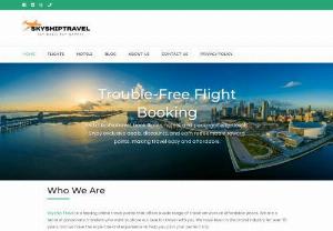 Book Cheap Flights and Hotels on Skyshiptravel - Skyshiptravel is a leading online travel portal that offers a wide range of travel services at affordable prices. It is a platform for passionate travelers who want to share their love for travel with others. It has been in the travel industry for over 10 years, and it has the expertise and experience to help anyone plan their perfect trip.