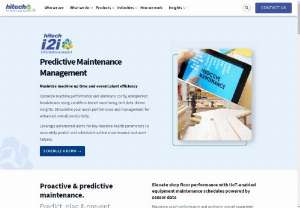 Predictive Maintenance Management - Unlock the future of maintenance with our predictive maintenance management solutions. Optimize equipment performance and reduce downtime with cutting-edge technology. Transform your maintenance strategy today!