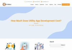 How Much Does Utility App Development Cost? - Read our latest blog: &#039;How much does utility app development cost?&#039; If you&#039;re looking to develop your utility app, contact IIH Global today.