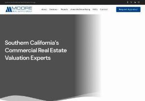 Commercial Real Estate Appraiser Los Angeles California | Moore Real Estate Group - Moore Real Estate Group is Southern California’s Commercial Real Estate Valuation Experts, appraiser and consulting firm. We provide valuation services in all major cities in California  Like Los Angeles, Inland Empire, San Diego & more. Explore a diverse range of properties, from luxurious estates to comfortable homes, and let our expert agents guide you through the real estate journey. Find the perfect home that suits your lifestyle.