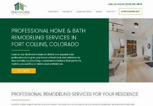 Fort Collins Bath and Home Remodeling - Looking for reliable and innovative remodeling and renovation services in Wellington, Windsor, Loveland, Greely, and the neighboring areas? Turn to our renovation company, Forth Collins Bath and Home Remodeling, and let us provide you with bathroom remodels, flooring installations, tile replacements, backsplash installation, and more.