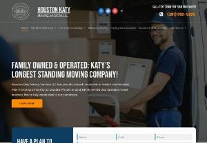 Houston Katy Moving Services - FAMILY OWNED & OPERATED: KATY'S LONGEST STANDING MOVING COMPANY  Houston Katy Moving Services LLC has been a family-owned and operated business that is serving the whole state of Texas. We hold a proven track record of safety and reliability while moving. Our movers move everything from small residential to large commercial. You can count on Houston Katy Moving Services LLC for all your packing, moving, and relocating needs! Our highly-trained movers are available to...