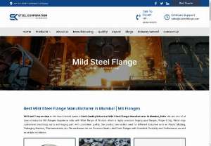 MS Flange Manufacturer in Mumbai - SK Steel Corporation is the most trusted name in Best Quality Industrial Mild Steel Flange Manufacturer in Mumbai, India. We are one of all type of industrial MS Flange Manufacturers and Suppliers in Mumba.