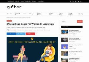 27 Must Read Books For Women In Leadership - Giftor - Check out a list of best, helpful and famous books for women in leadership roles to help you achieve success.