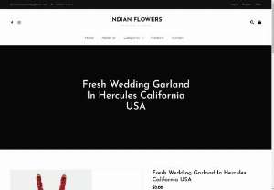 Wedding Garland In Hercules | Elevate Your Celebration - Fresh Wedding Garland In Hercules | California USA-Indian Flowers. Best Wedding Garland available in Hercules California USA