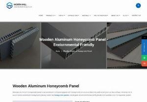 Wooden Aluminum Honeycomb Panel  - Wooden aluminum honeycomb panel for sale 