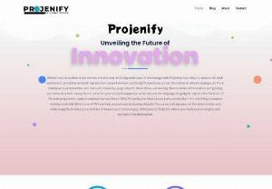 projenify - blog website
