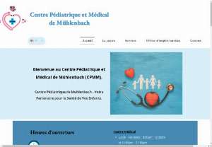 Mühlenbach Pediatric and Medical Center - The Mühlenbach Pediatric and Medical Center (CPMM) is a healthcare facility dedicated exclusively to children, offering a full range of medical services to ensure the well-being of your children. Our team of qualified professionals is committed to providing high-quality care in a warm and welcoming environment. CPMM is ideally located to serve the local community, with easy access and modern facilities. The BioNext laboratory, located at the heart of our center, provides easy...