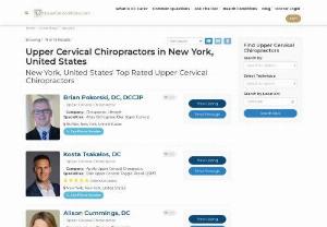 Upper Cervical Chiropractors in New York - Search our New York, United States Upper Cervical Chiropractor database and connect with the best Upper Cervical Chiropractors Professionals in New York, United States.