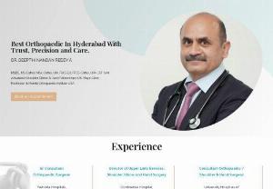Dr. Deepthi Nandan Reddy A (Orthopaedic Surgeon) - Dr. Deepthi Nandan Reddy A is a Sr. Consultant Orthopaedic Surgeon in Hyderabad He has over 28 years of experience and has received training in the United Kingdom and the United States. He specializes in shoulder, wrist, and elbow surgery.