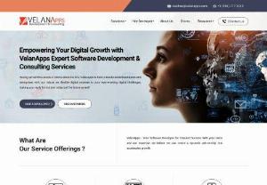Custom Software Development Company - VelanApps - VelanApps is a gateway to a world where creativity meets technology and innovation. We are a software development company offering a wide array of products and solutions to design and develop your desired software product.