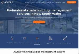  Strata Building Management Sydney - As strata and community living become increasingly popular, the world of real estate and building management has also had to come to terms with the complexity of operating and maintaining strata facilities to the highest standards.   That&rsquo;s why at Accord, we have been offering impeccable, tailor-made strata building management solutions to strata properties across NSW to help address the unique requirements of each property to ensure the building is running optimally at all times.