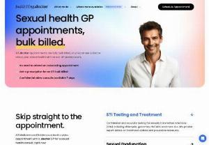 Bulk Billed Sexual Health - Become a member of .doctor and benefit from our fully bulk billed sexual health appointments, allowing you to discuss your sexual health with a doctor without any out-of-pocket costs.