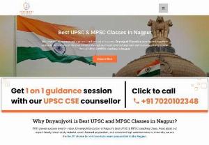 Dnyanjyoti Education Best UPSC & MPSC Classes In Nagpur Maharashtra - Dnyanjyoti Education is a leading coaching class in Nagpur for UPSC and MPSC. Founded in 2018, it offers coaching for UPSC, IAS, IFS, IRS, and IPS exams, as well as STI, ASO, and PSI exams for MPSC. We also provide coaching for UPSC Civil Services, CAPF, CDS, NDA, and PSC's. Dnyanjyoti has a team of experienced and dedicated faculty who help students achieve their dreams of becoming civil servants. The institute offers comprehensive courses for both prelims and mains...