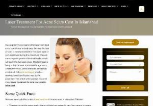 Laser Treatment For Acne Scars - Laser treatment for acne scars is a medical procedure that uses focused light beams to target and reduce the appearance of scars resulting from acne.