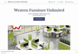 Western Furniture Unlimited - WESTERN FURNITURE UNLIMITED can help you to create your signature look. e outstanding office Modular Furniture & interior decor and products a well office designed, to cater to all your creative needs. We manufacture scientifically designed, ERGONOMICALLY aesthetic technically advanced Institutional furniture contemporary, trendy modular workstations, partitions, office storage system etc.