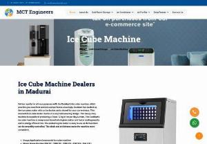 Ice Cube Machine Dealers in Madurai | MCT Engineers - We are the best ice cube making macine dealers in madurai. Get ice rapidly for all your purposes with the Cookkart&rsquo;s Ice cube machine with excellent services and performs amazingly.