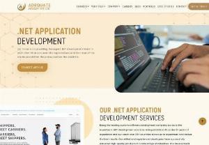 A Comprehensive Guide to .NET Application Development - Welcome to Adequate Infosoft, where innovation meets excellence in .NET application development. As a leading player in the software development industry, we specialize in crafting robust, scalable, and customized solutions using Microsoft's .NET framework.