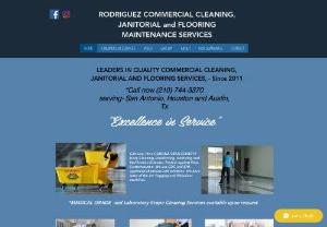 Janitorial Services - RODRIGUEZ Business CLEANING Administrations has been a staple in the San Antonio, Tx region for a long time. We offer types of assistance to both the business and private business sectors. We administration the city of San Antonio, Bexar District, Houston, Austin and the encompassing regions. With north of 45 years of consolidated insight in the business, we offer confided in types of assistance to numerous neighborhood organizations all through Texas. We offer business cleaning and...