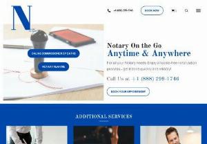 Notary On The Go - Notary On the Go is committed to providing fast, convenient, and affordable Notary Public and Commissioner service through removing the complexities of legal services, making it an accessible and understandable experience for all.