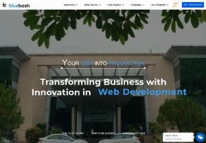 Web Development, Digital Transformation & AI Expert : Bluebash - Elevate your business with Bluebash: best choice for software Development, Digital Transformation and AI since 2018, backed by 1080+ skilled developers