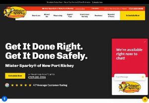 Electricians in New Port Richey - Mister Sparky is a top electrician in the New Port Richey area of Florida. Top rated and reviewed