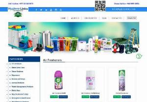 Air Fresheners for sale in UAE, Oman| Hygiene Links - Buy Air Fresheners of different types at the best price from Hygiene Links in UAE, Oman. Check out the website for more products and details.
