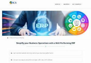 Enterprise Resource Planning | ERP Software Solutions | ICS - Improve your business operations with ICS&#039;s ERP software. Gain access to real-time information, reduce costs, and boost performance for future success. Learn more now!
