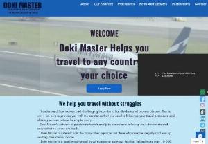 Doki Master Faya faya - Doki master Travel Plug. Let Doki master handle all your travelling plans. Sit back and relax while he does the work for you to pack up and go