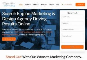 Chicago Web Design - Operation Technology is a website design and digital marketing agency located in Chicago, Illinois.