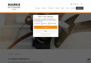 EV Charging Solutions for Car Parking Systems | KLAUS - KLAUS Multiparking offers EV charging points for its car parking systems. To know more about our EV Charging Points, contact us